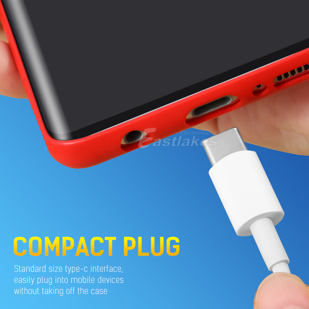 1M USB C to USB C Fast Charging Data Cable - Eastlakes Electronics